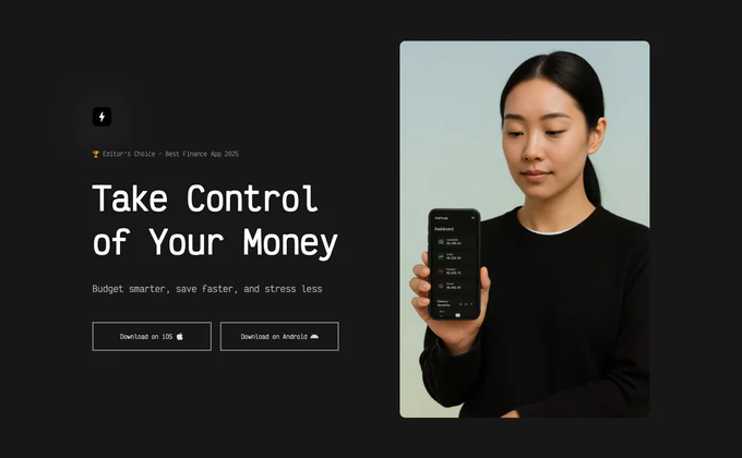 Launchpad - Mobile App Landing Page Carrd Template