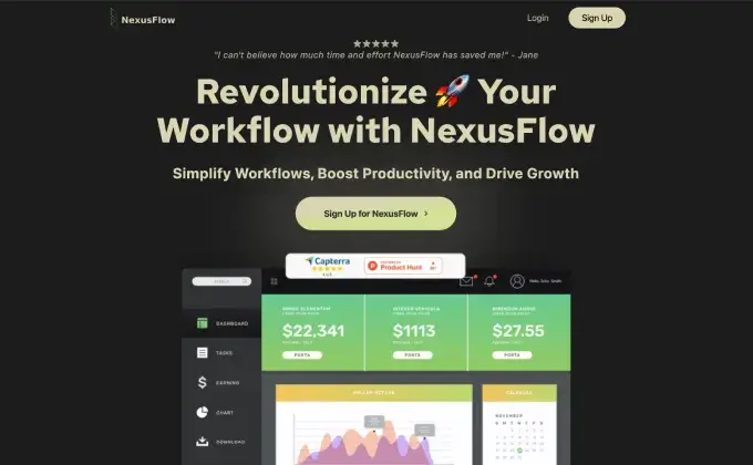 Simple SaaS MVP Landing Page Carrd